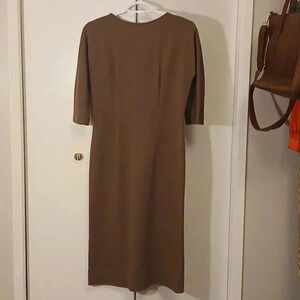 Long brown  vintage dress